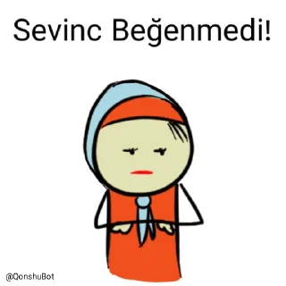 👎 emoji Sevinc @Qonshubot Telegram sticker 21 of 31