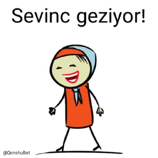 🚶‍♂️ emoji Sevinc @Qonshubot Telegram sticker 10 of 31