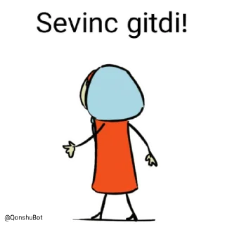 ✋️ emoji Sevinc @Qonshubot Telegram sticker 2 of 31