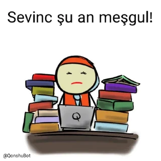 😖 emoji Sevinc @Qonshubot Telegram sticker 24 of 31