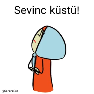 😒 emoji Sevinc @Qonshubot Telegram sticker 13 of 31