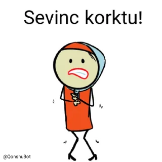 😰 emoji Sevinc @Qonshubot Telegram sticker 15 of 31