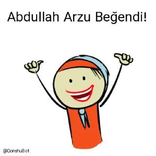 👍 emoji Abdullah Arzu @Qonshubot Telegram sticker 20 of 31