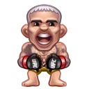 🥊 emoji 生态 @xgdb55 创世 @hhjdq 导航 @hpylc 社区 @xhpla Telegram sticker 14 of 133