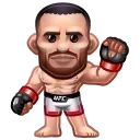 🥊 emoji 生态 @xgdb55 创世 @hhjdq 导航 @hpylc 社区 @xhpla Telegram sticker 15 of 133