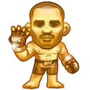 🥊 emoji 生态 @xgdb55 创世 @hhjdq 导航 @hpylc 社区 @xhpla Telegram sticker 6 of 133
