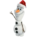 ⛄ emoji Olaf Christmas by @passion_stickers Telegram sticker 22 of 32