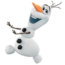 ⛄ emoji Olaf Christmas by @passion_stickers Telegram sticker 21 of 32