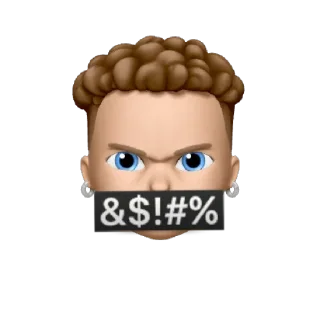 🤬 emoji Mich Telegram sticker 23 of 51