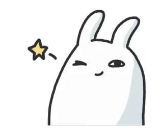 😉 emoji Bunny 🐇 (@TodorokiShouto) Telegram sticker 10 of 50