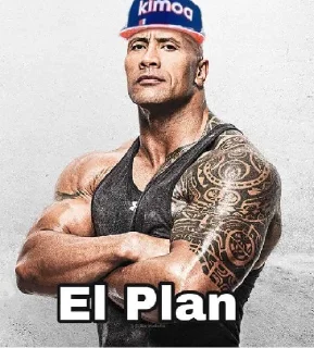 Sticker from El plan