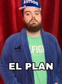 🧔 emoji El plan Telegram sticker 8 of 23