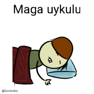 😴 emoji Maga @Qonshubot Telegram sticker 17 of 31