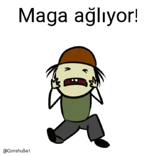 😭 emoji Maga @Qonshubot Telegram sticker 14 of 31