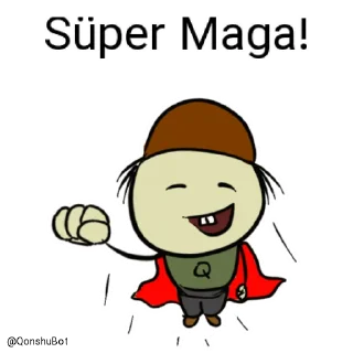 😎 emoji Maga @Qonshubot Telegram sticker 6 of 31