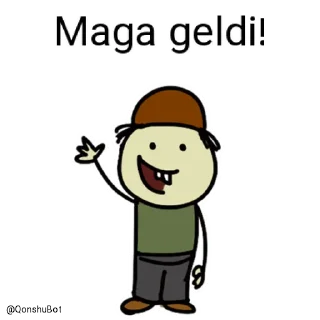 ✋️ emoji Maga @Qonshubot Telegram sticker 1 of 31