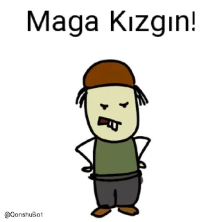 😡 emoji Maga @Qonshubot Telegram sticker 16 of 31