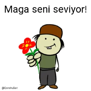 ❤️ emoji Maga @Qonshubot Telegram sticker 8 of 31