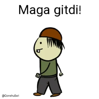 ✋️ emoji Maga @Qonshubot Telegram sticker 2 of 31