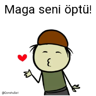 💋 emoji Maga @Qonshubot Telegram sticker 19 of 31