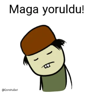 😣 emoji Maga @Qonshubot Telegram sticker 9 of 31
