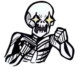 🤩 emoji Join The Skeleton Army, They Said Telegram sticker 13 of 86