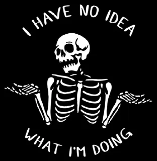 🙃 emoji Join The Skeleton Army, They Said Telegram sticker 8 of 86