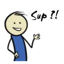 😀 emoji Qonşu - English Telegram sticker 7 of 101