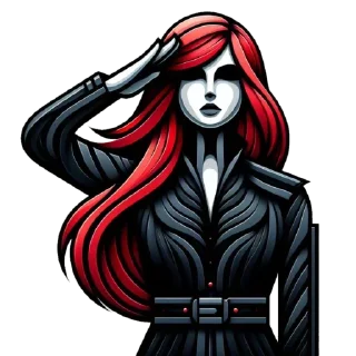🫡 emoji @BlackSuiteJoin - BS Telegram sticker 3 of 74