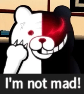 😡 emoji @BlackSuiteJoin - BS Telegram sticker 5 of 74