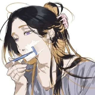 🥱 emoji .°•Ran Haitani•°. Telegram sticker 20 of 120