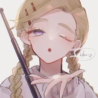 😘 emoji .°•Ran Haitani•°. Telegram sticker 6 of 120