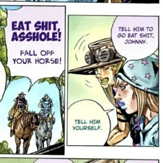 Sticker from Gyro zeppeli