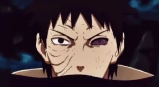 💢 emoji Obito @NarutoAW Telegram sticker 23 of 39