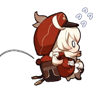 🤿 emoji Klee Telegram sticker 12 of 15
