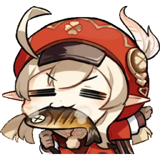 🎽 emoji Klee Telegram sticker 11 of 15