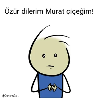 😕 emoji Adem çiçeğim ve Murat çiçeğim @Qonshubot Telegram sticker 14 of 31