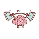 💪 emoji book will live Telegram sticker 7 of 117