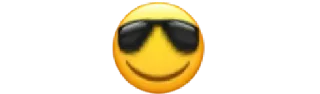 😎 emoji @MINISTICERS Telegram sticker 7 of 46