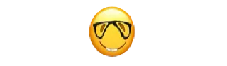 🤓 emoji @MINISTICERS Telegram sticker 24 of 46