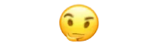 🤔 emoji @MINISTICERS Telegram sticker 22 of 46
