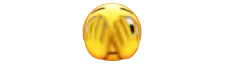 🫣 emoji @MINISTICERS Telegram sticker 13 of 46