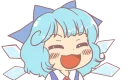 😄 emoji Cirno's Perfect Sticker Pack Telegram sticker 10 of 81
