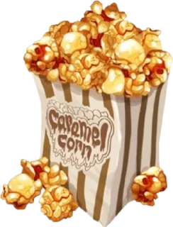 🍿 emoji Foodie @MyselfMeandIo Telegram sticker 11 of 40