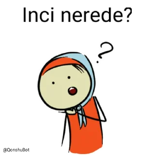 🤔 emoji İnci @Qonshubot Telegram sticker 5 of 31