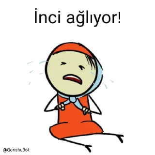 😭 emoji İnci @Qonshubot Telegram sticker 14 of 31