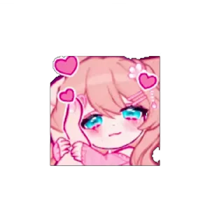 🤩 emoji ˗ˋʚ 𝐵𝑟𝑜𝑤𝑛 𝑔𝑖𝑟𝑙 ♡ @I1RRN ɞˊ˗ Telegram sticker 20 of 75
