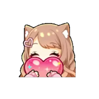 🤩 emoji ˗ˋʚ 𝐵𝑟𝑜𝑤𝑛 𝑔𝑖𝑟𝑙 ♡ @I1RRN ɞˊ˗ Telegram sticker 10 of 75