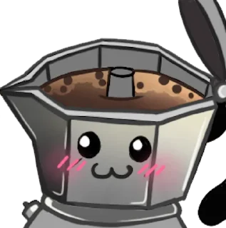 ☕️ emoji Danti Emote Telegram sticker 6 of 49
