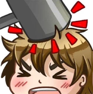 😣 emoji Danti Emote Telegram sticker 23 of 49